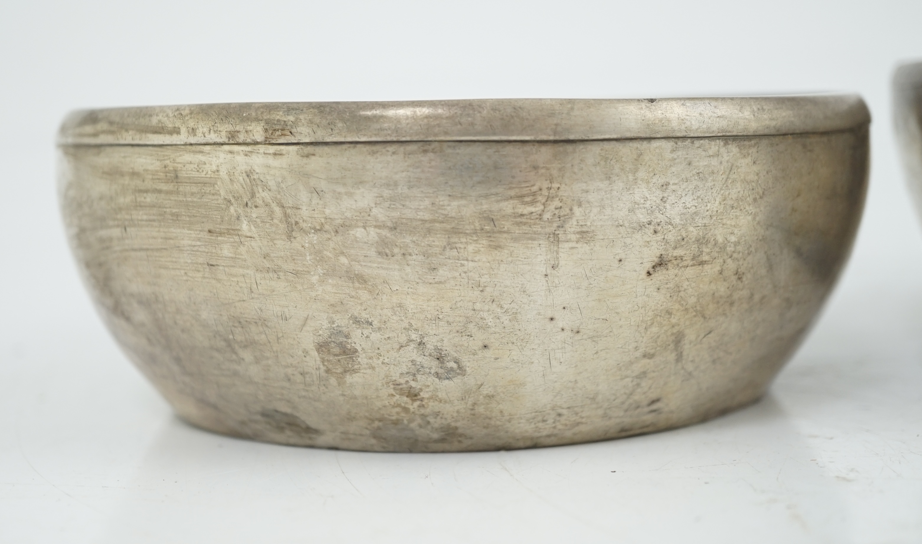 Two silver bowls, Roman or Gandhara, c. late 1st century BC - early 1st century A.D